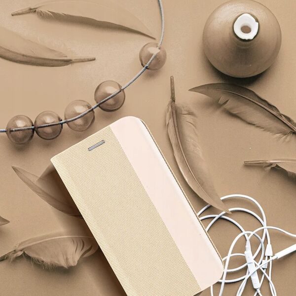 Θήκη SENSITIVE Book για SAMSUNG S25 Edge χρυσό
