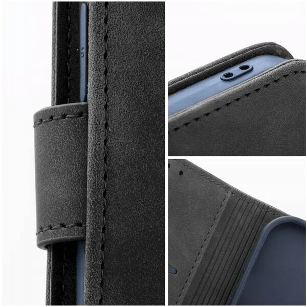 Θήκη Kabura TENDER Book για το SAMSUNG S25 Edge μαύρο