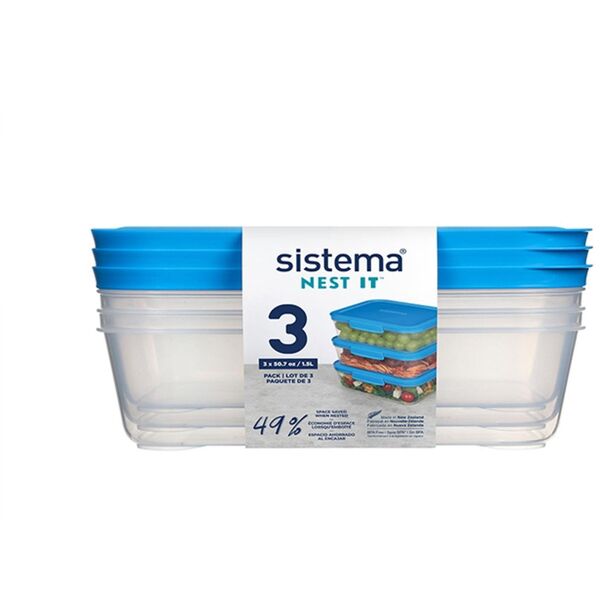 Sistema - Σετ 3 τεμαχίων Nest It 1.5L