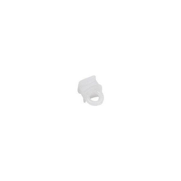 PLASTIC SLIDER WHITE 30PCS