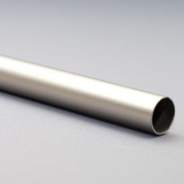 CURTAIN RAIL MODER MATTE SILVER 1.6M D16