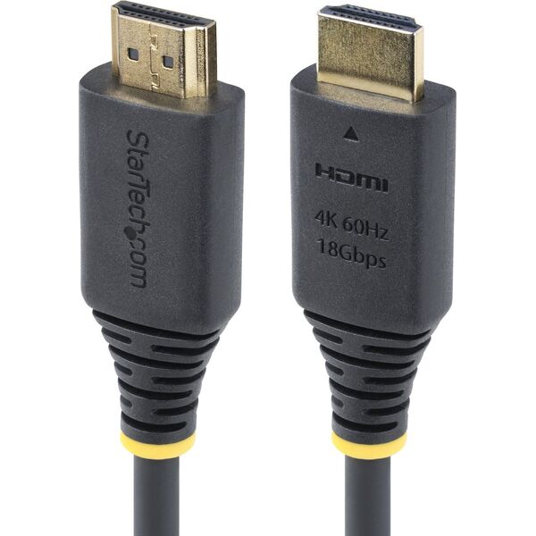 STARTECH.COM 4m Premium Zertifiziertes High Speed HDMI Kabel 4K 60Hz/1440p 144Hz 18Gbps UHD HDMI 2.0 Arc Kabel TV/PC