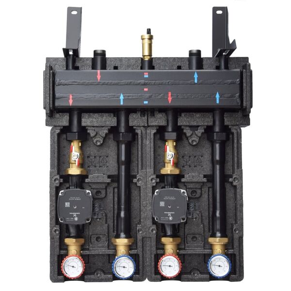 Σετ DX4 με αντλίες Grundfos UPM3S Auto 25-60