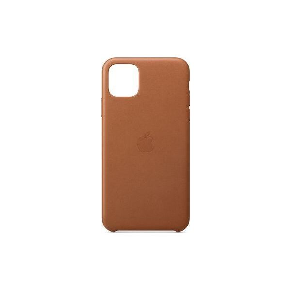 Apple iPhone 11 Pro Max Leather Case Saddle Brown
