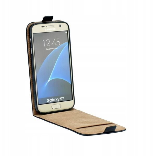 Κάθετη θήκη SLIM FLEXI FRESH για SAMSUNG S25 Ultra μαύρη