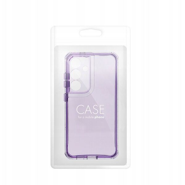 Θήκη MATRIX CLEAR για SAMSUNG S25 Plus ανοιχτό μοβ