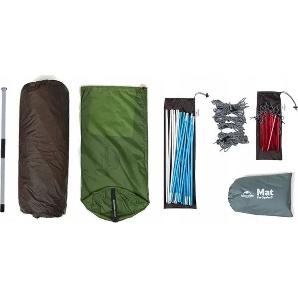 Namiot turystyczny Naturehike Namiot opalus 3 20d nh17l001-l-green NATUREHIKE