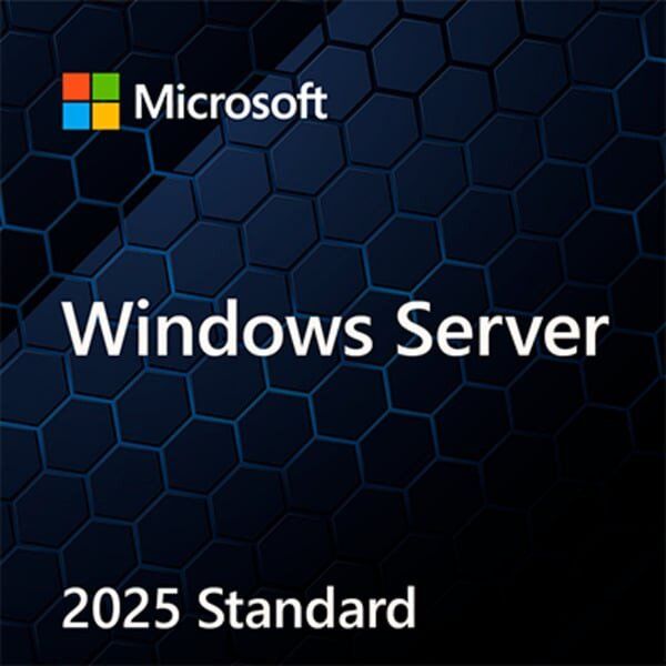 SB Microsoft Windows Server 2025 Std. 4Core [DE] AddLic NoMedia/NoKey(POSOnly)