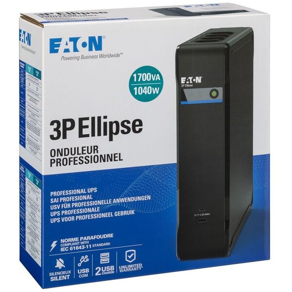 EATON 3P ELLIPSE 1700 USB DIN