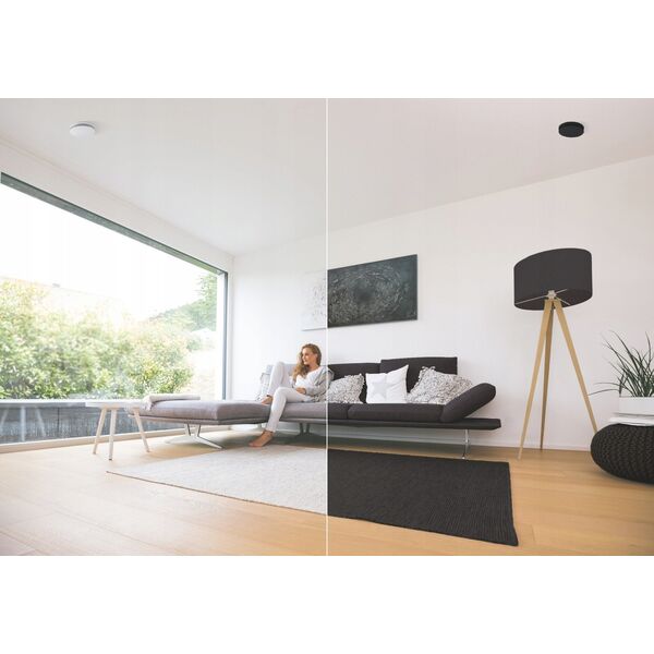 Zehnder ανεμοστάτης εξαγωγής ComfoValve Luna E125, μαύρο 705613133