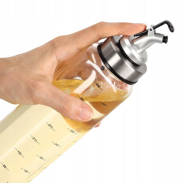 Μπουκάλι για λάδι ή ξύδι ESSENTIALS με δοσομετρητή, 500 ml