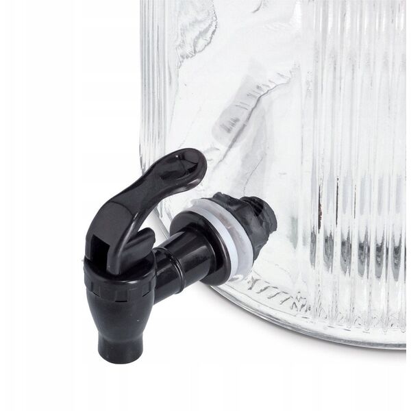 Γυάλινο βάζο με βρυσάκι KITCHEN ESSENTIALS, 3900 ml