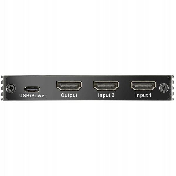 SpeaKa Professional SP-HSW-300 2 Port HDMI-Switch Ultra HD-ικανό 7680 x 4320 Pixel (SP-10474508)