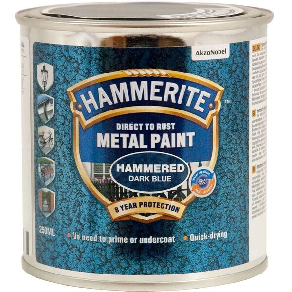Hammerite Hammerlak - Σκούρο Μπλε - 250 ml.