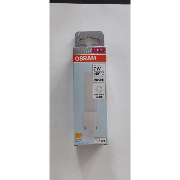 OSRAM DULUX LED S 400lm 3,5W/840 (7W) G23 EM/230V