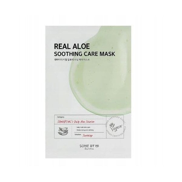 Some by Mi Real Aloe Καταπραϋντική Μάσκα Φροντίδας 20g