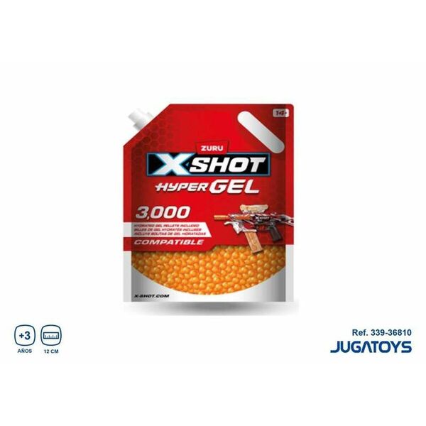 Σφαιρίδια Hyper Gel XSHOT (περιέχει 3.000 σφαιρίδια)