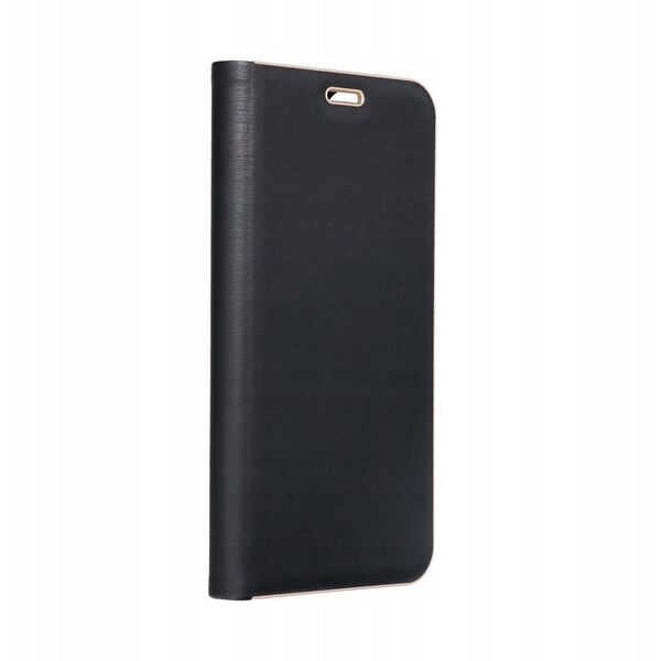 Θήκη LUNA Book Gold για SAMSUNG S25 Plus μαύρο