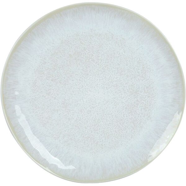 PLATE EMBOS OUT GLAZE INS WHITE 27CM