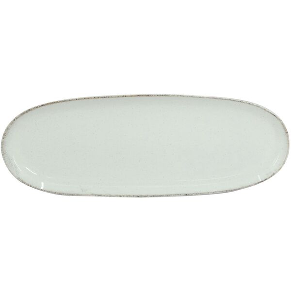 OVAL PLATE DOMOLETTI SESAM DOTS 35.6CM