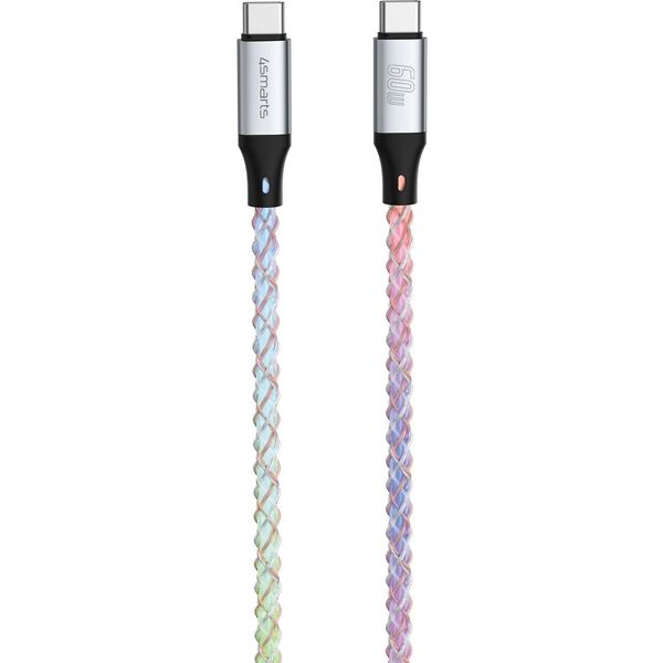 4smarts USB-C Kabel RGBCord 60W 1,5m