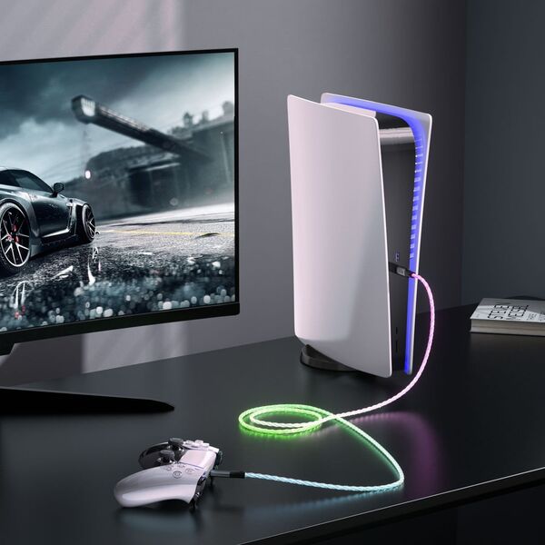 4smarts USB-C Kabel RGBCord 60W 1,5m