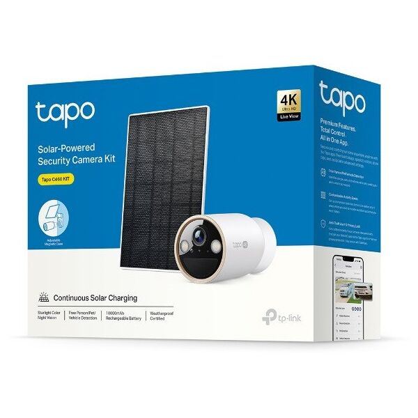 TP-Link Tapo C460 KIT(EU) Solar-Powered Security Kamera Kit