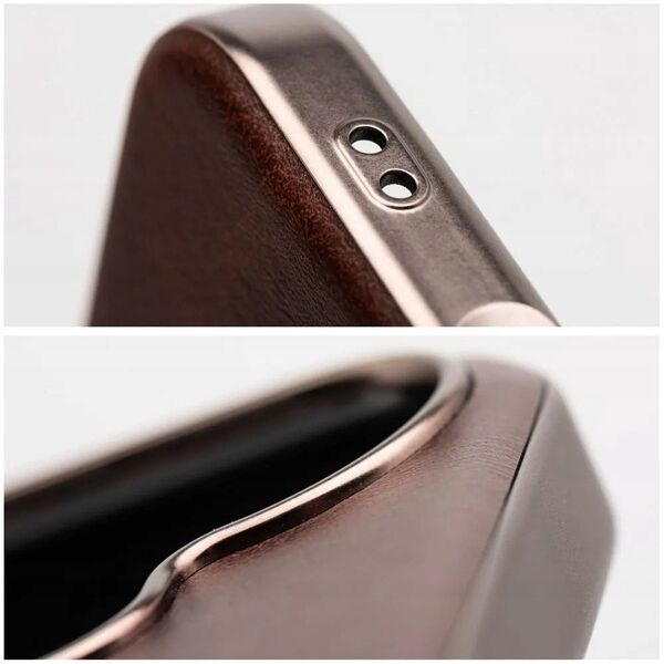 Θήκη GENTLEMAN MAG COVER συμβατή με MagSafe για IPHONE 16 PRO MAX καφέ