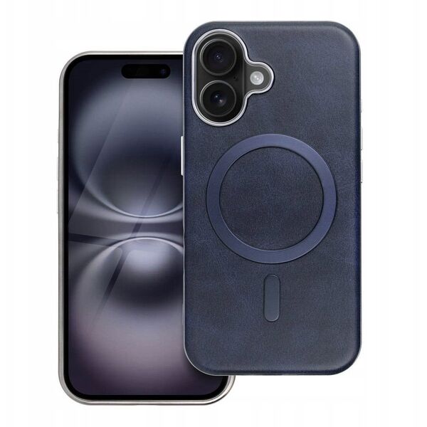 Θήκη GENTLEMAN MAG COVER συμβατή με MagSafe για IPHONE 12 μπλε