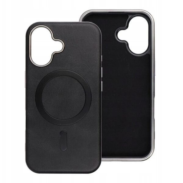 Θήκη GENTLEMAN MAG COVER συμβατή με MagSafe για IPHONE 13 μαύρο