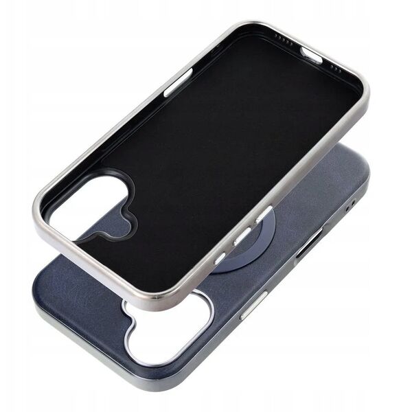 Θήκη GENTLEMAN MAG COVER συμβατή με MagSafe για IPHONE 12 PRO μπλε