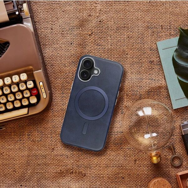 Θήκη GENTLEMAN MAG COVER συμβατή με MagSafe για IPHONE 12 PRO μπλε