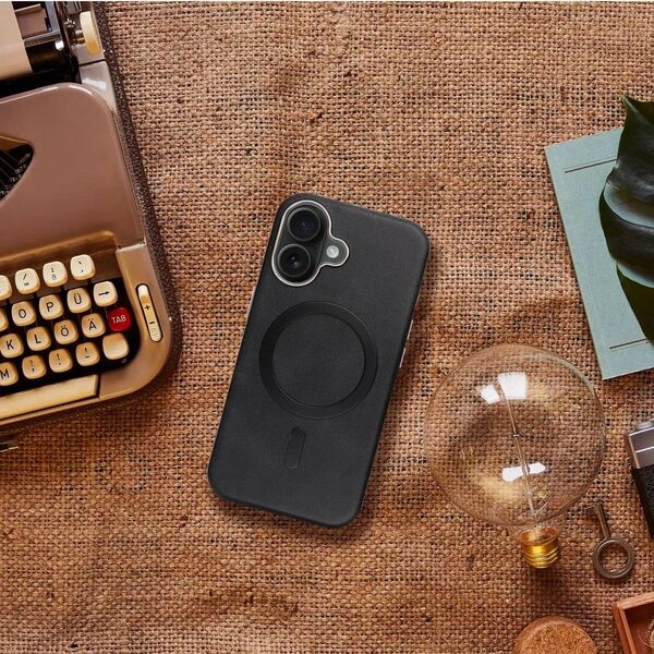 Θήκη GENTLEMAN MAG COVER συμβατή με MagSafe για IPHONE 14 PRO μαύρο