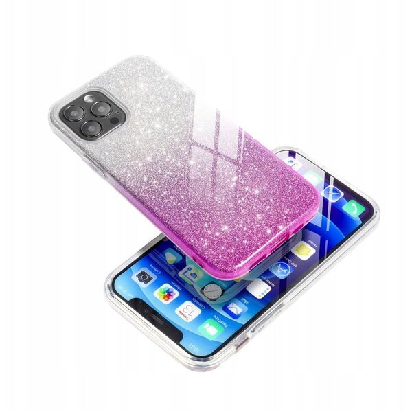 Θήκη SHINING για SAMSUNG S25 Ultra διαφανές ροζ