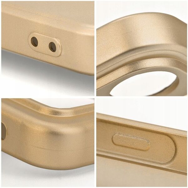 Θήκη METALLIC για SAMSUNG S25 χρυσό