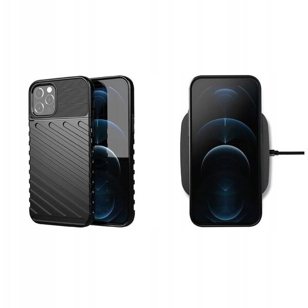 Θήκη THUNDER για SAMSUNG S25 μαύρη