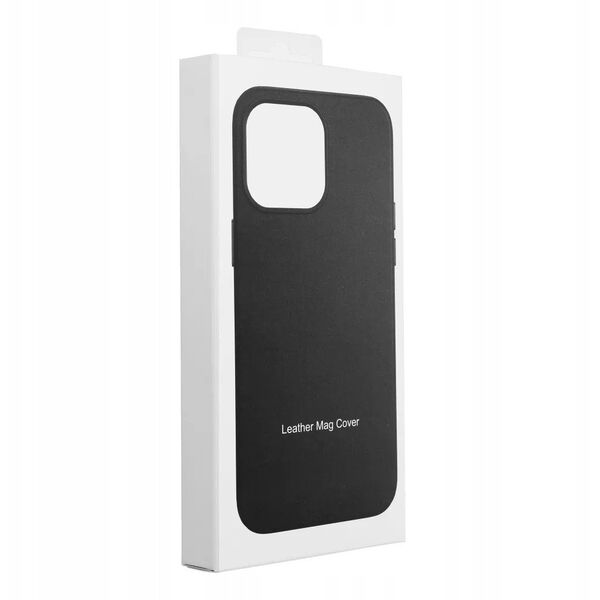 Δερμάτινη θήκη MAG COVER συμβατή με MagSafe για SAMSUNG S25 PLUS μαύρο