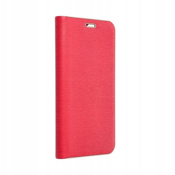 Θήκη LUNA Book Gold για SAMSUNG S25 κόκκινο