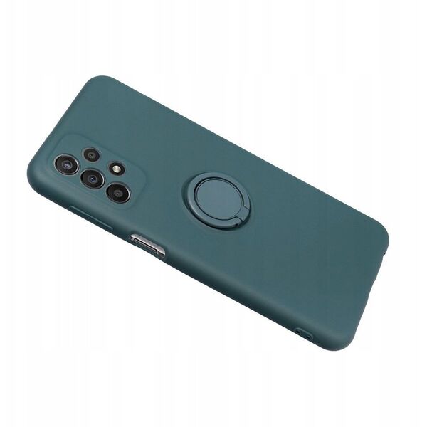 Θήκη SILICONE RING για SAMSUNG A16 5G / A16 4G πράσινο