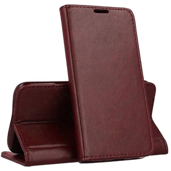 Kabura SMART MAGNETO για MOTOROLA G55 5G μπορντό