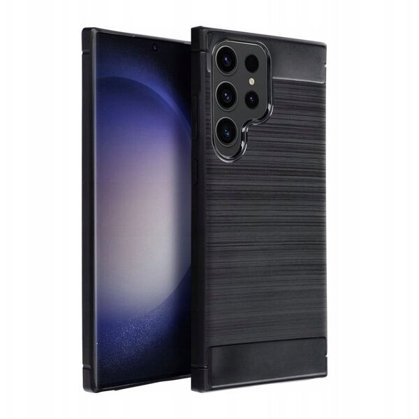 Θήκη CARBON για MOTOROLA G35 5G μαύρη