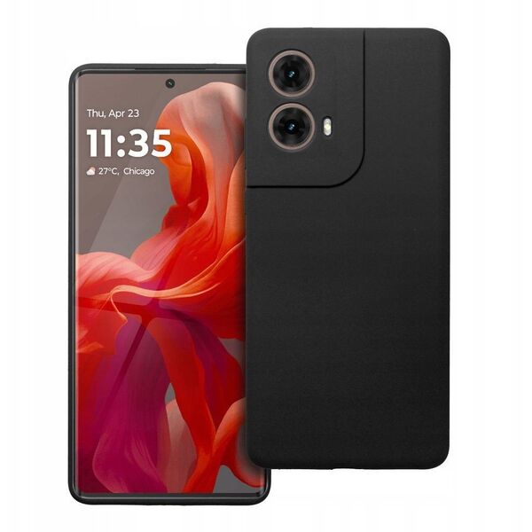 Θήκη SILICONE 2mm για MOTOROLA G85 5G μαύρη