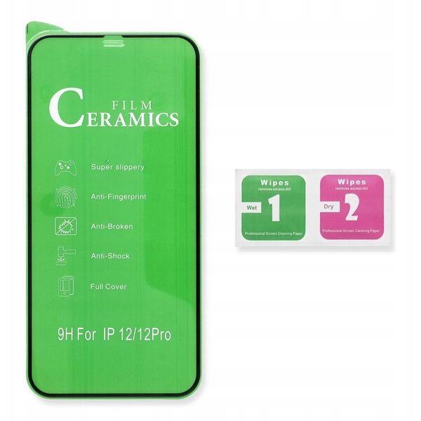 5D Full Glue Ceramic Glass - για Samsung Galaxy S24 FE μαύρο
