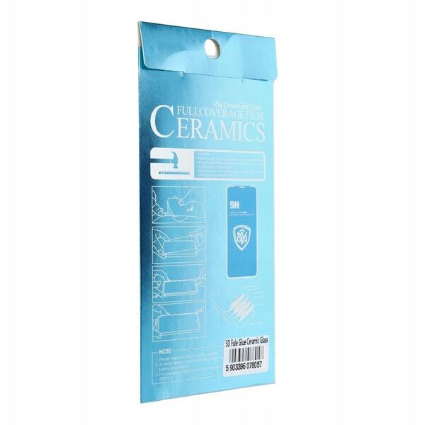 5D Full Glue Ceramic Glass - για Samsung Galaxy S24 FE μαύρο