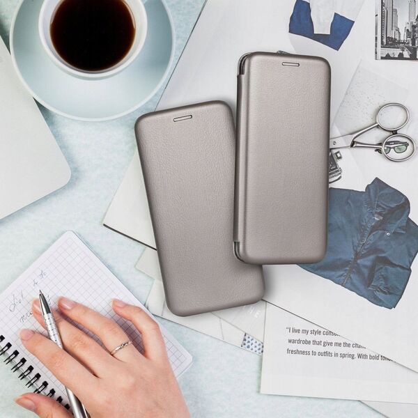 Θήκη ELEGANCE Book για SAMSUNG S25 ατσάλινος