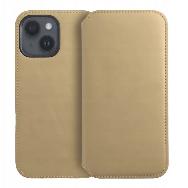 Θήκη DUAL POCKET Book για SAMSUNG S25 Ultra χρυσό