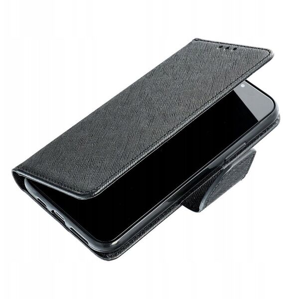 Θήκη FANCY Book για MOTOROLA MOTO G55 5G μαύρο