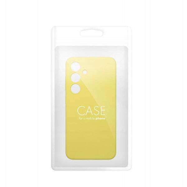 Θήκη SILICONE 2mm για MOTOROLA G55 5G κίτρινο