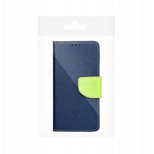 Kabura FANCY Book για SAMSUNG S25 Plus μπλε με λάιμ