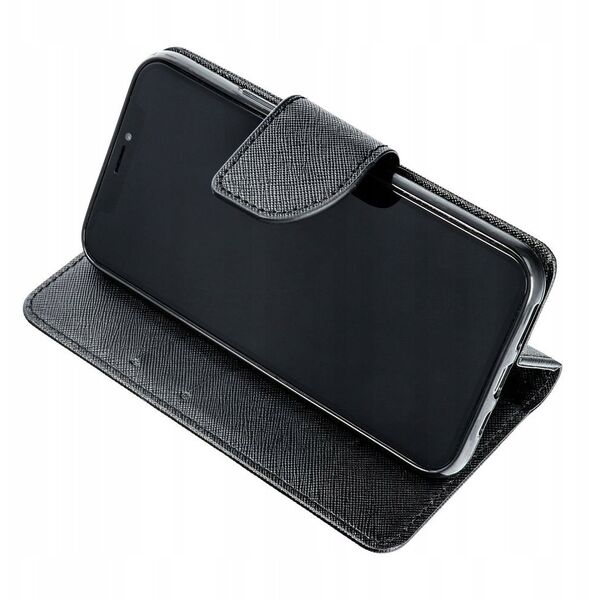 Θήκη FANCY Book για SAMSUNG S25 Ultra μαύρη